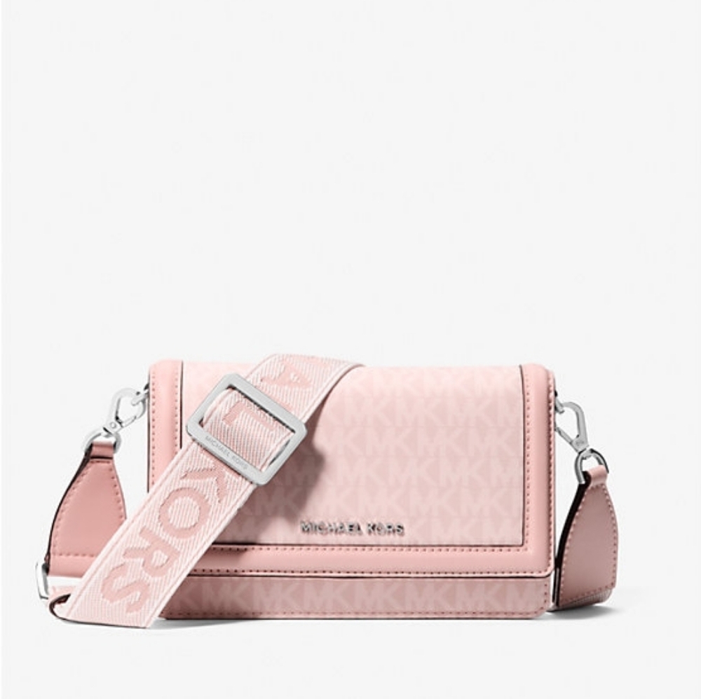 SOLD OUT! Michael Kors Jet Set Smokey Rose Phone Bag